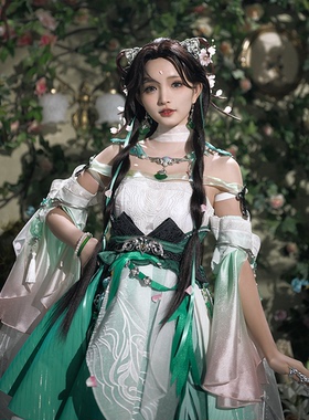 【优派瑞】剑网三 剑3 濯心套 长歌门 萝莉 濯心琴萝cos服装