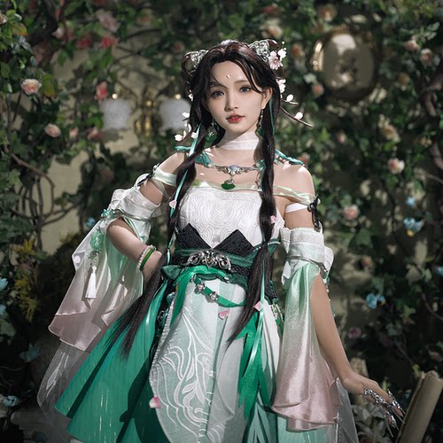 优派瑞剑网3濯心琴萝cos服