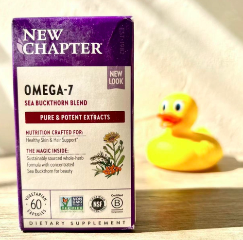 New Chapter新章Omega7植物沙棘sea油buckthorn欧米伽7皮肤健康60 - 封面