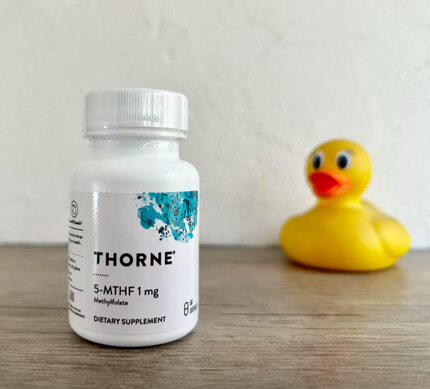 Thorne 5-MTHF5-甲基四氢叶酸Methylfolate活性叶酸1mg5mg60粒