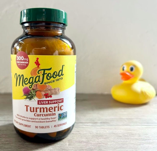 MegaFood Strength姜黄Liver肝支持添加水飞蓟curcumin Turmeric