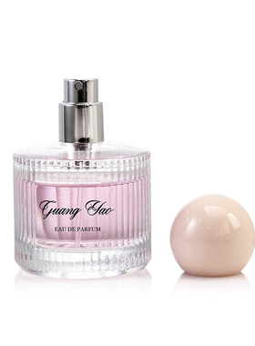 宇兮YUXI 香水瓶40ml竖条纹圆柱50ml香水分装瓶30ml按压喷雾瓶