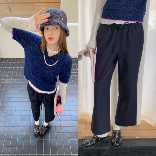 」日本进口精纺羊毛秋冬百搭休闲九分裤 「羊毛休闲西裤 25FW TZCO