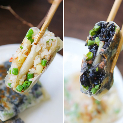 常州特产农家豇豆饼早餐网红小吃香酥脆皮缸豆糯米煎饼一生相传