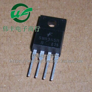 5M0365R TO220F-4脚 液晶电源管理芯片 直插三极管 拆机 正品