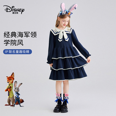 迪士尼女童2026连衣裙礼服