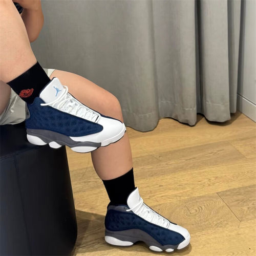 NIKE/耐克男鞋 AJ13缓震透气防滑复古实战运动篮球鞋 IW3808-400