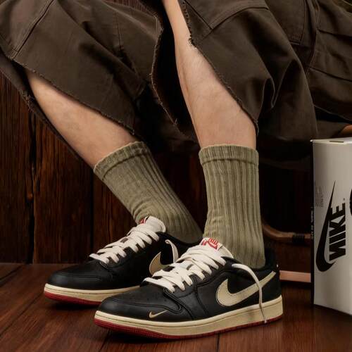 NIKE/耐克男鞋Air Jordan 1 Low 低帮百搭运动篮球鞋 IB8958-001