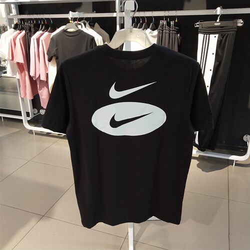 NIKE耐克男装夏季休闲运动印花短袖T恤DM6410 HV4882