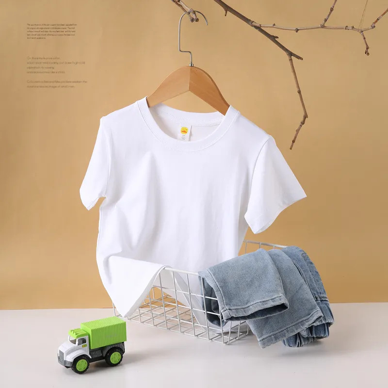 A类儿童短袖t恤纯棉半袖女童t恤男童短袖童装日系打底短袖乖纯潮