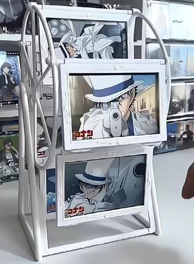摩天轮旋转相框5寸相片展示架ins