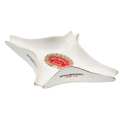 4位陶瓷habana白色多人大号 好友HOYO雪茄烟灰缸 古巴原装 进口正品