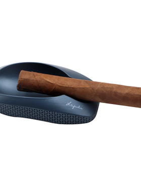 包邮Lafuli便携金属雪茄烟灰缸 单人单位轻便金色蓝色