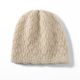 YOUR双层加厚100%纯山羊绒帽子秋冬保暖百搭针织帽女毛线帽套头帽