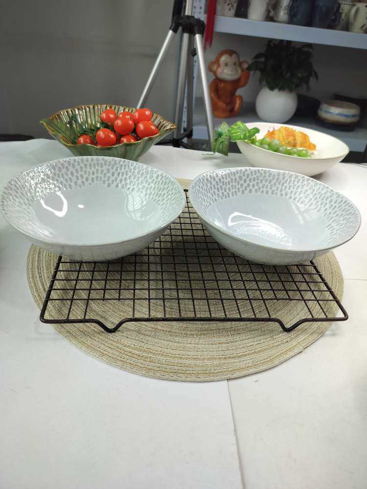 七寸异形沙拉碗两个,餐饮具,泡面碗,淘宝优惠券,粉丝福利购,淘宝优惠卷