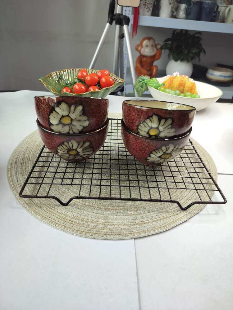 四点五寸米饭碗四个,餐饮具,泡面碗,淘宝优惠券,粉丝福利购,淘宝优惠卷