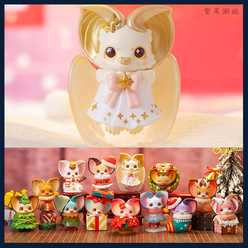 popmartYOKI圣诞手办泡泡玛特