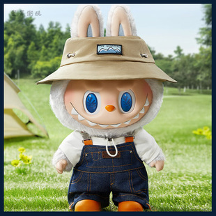 POPMART泡泡玛特 THE MONSTERS春天野在家系列搪胶LABUBU毛绒公仔