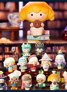 POPMART泡泡玛特 密语娃娃图书俱乐部系列盲盒  Momiji公仔手办