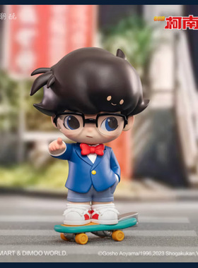 POP MART泡泡玛特 DIMOO名侦探柯南系列大号手办 怪盗基德公仔