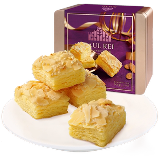 【澳门葡记扁桃仁千层酥336g】松塔手工坚果饼干点心零食手信送礼