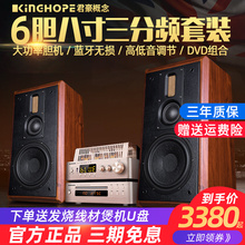 KINGHOPE KH-510发烧电子管胆机DVDCD三分频hifi音箱组合音响套装