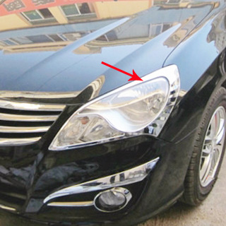 现代悦动前大灯亮框11款车灯罩贴