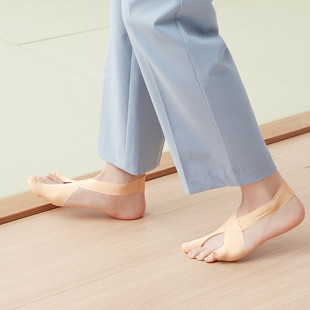 日本原装进口脚趾翘趾向上拉伸袜防绊倒大拇指小指护具可穿鞋薄款