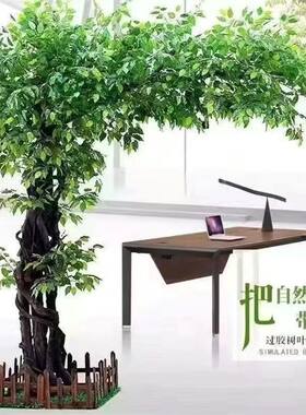 仿真大树室内装饰大型假树仿真榕树装饰酒店大厅婚庆装饰绿植枫树