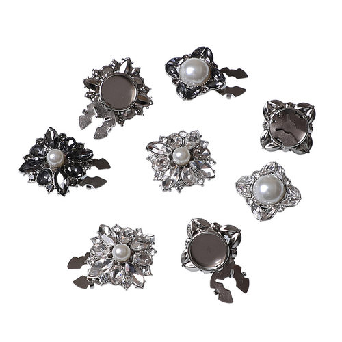 亚马逊爆款袖扣套装饰女士衬衫纽扣套简约ins button cover