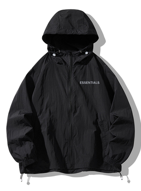 ESSENTIALS衣男款户外专用钓鱼冰丝皮肤衣遮阳夏季防紫外线