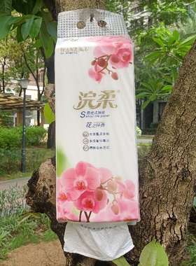 浣柔悬挂式抽纸花之经典1320张家用厨房挂墙抽纸150*175cm面巾纸