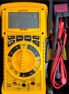 安博Amprobe加固万用表HD110C/HD160C福禄克光伏高压万用表1500V