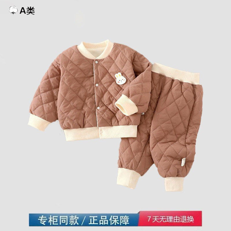 品牌撤柜清仓婴儿棉衣套装宝宝120g夹棉加厚秋冬棉裤儿童外穿上衣,模玩/动漫/周边/娃圈三坑/桌游,童装lolita洛丽塔,淘宝优惠券,粉丝福利购,淘宝优惠卷