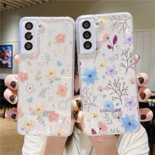S25ultra透明闪粉手机壳
