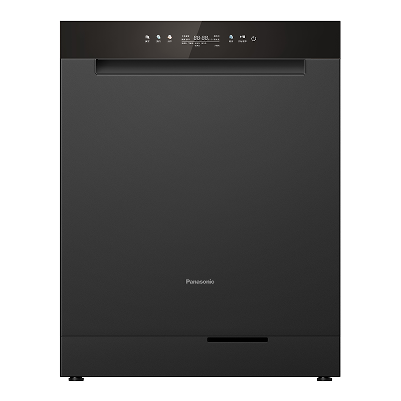 松下19套嵌入式洗碗机 纳诺怡X除菌消毒烘干 30天存储 NP-F89K1M9