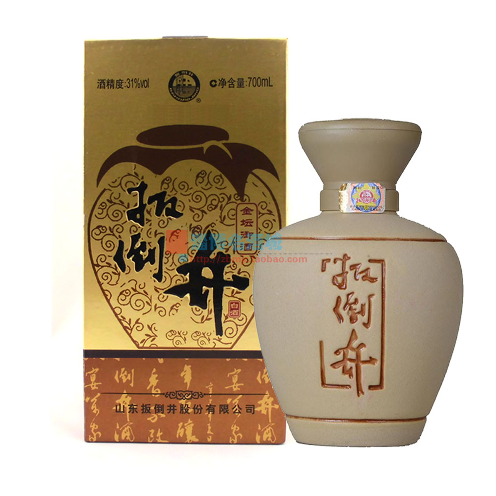 31度扳倒井金坛700ml淄博纯粮酒