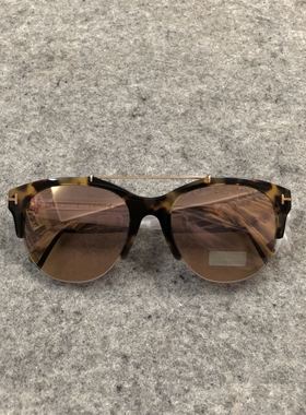 墨镜德国玳瑁色半框镀膜太阳镜