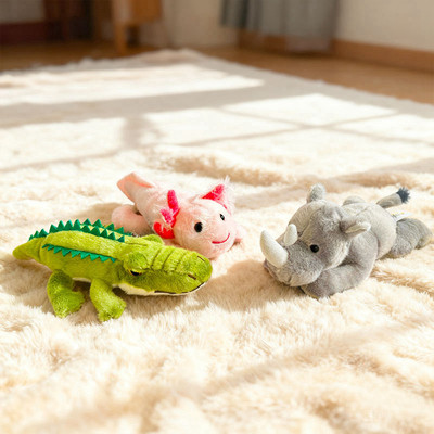 趴趴公仔蝾螈玩偶公仔鳄鱼狐狸