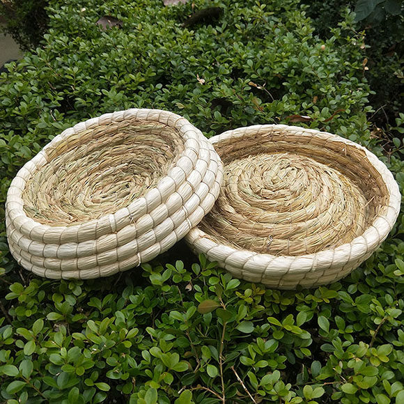 草编鸽子窝鸟窝鸟类用具鸟窝鸽具繁殖窝鸽巢信鸽窝虎皮鹌鹑鹦鹉窝