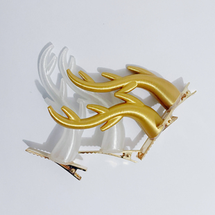 龙角头饰新款创意头饰二次元cos兽头角发饰发夹活动气氛表演装扮