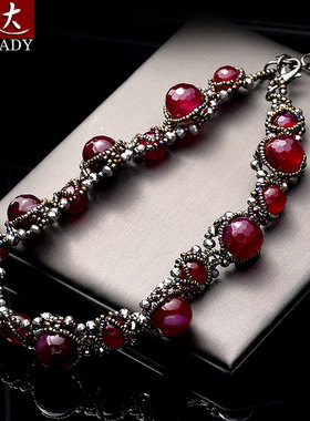 伶达饰品玛瑙项链锁骨链短款