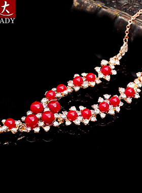 伶达饰品韩版锁骨链短款颈链项链