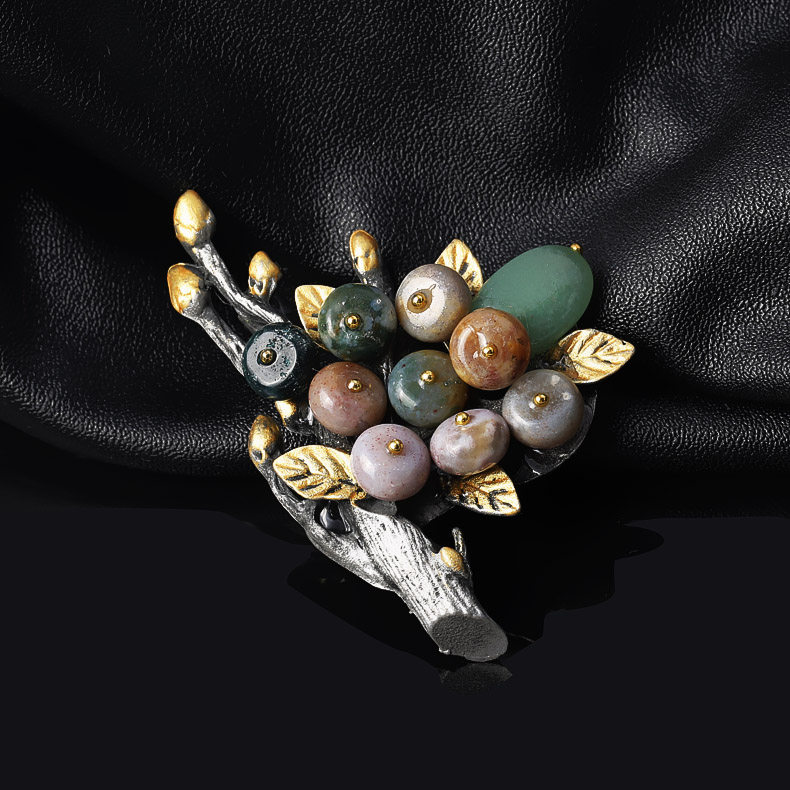 Broche femme LINGLADY en Zircon diamant - Ref 1174824 Image 5