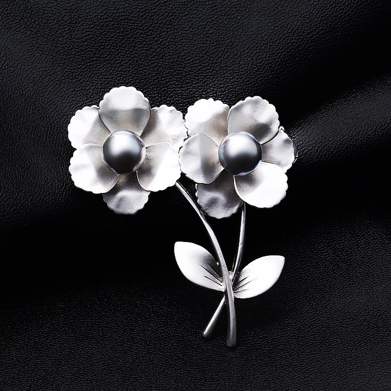 Broche femme LINGLADY en Zircon diamant - Ref 1171556 Image 4