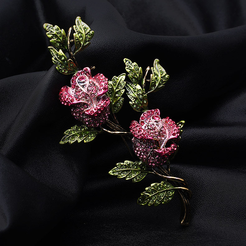 Broche femme LINGLADY en Zircon diamant - Ref 1174109 Image 5