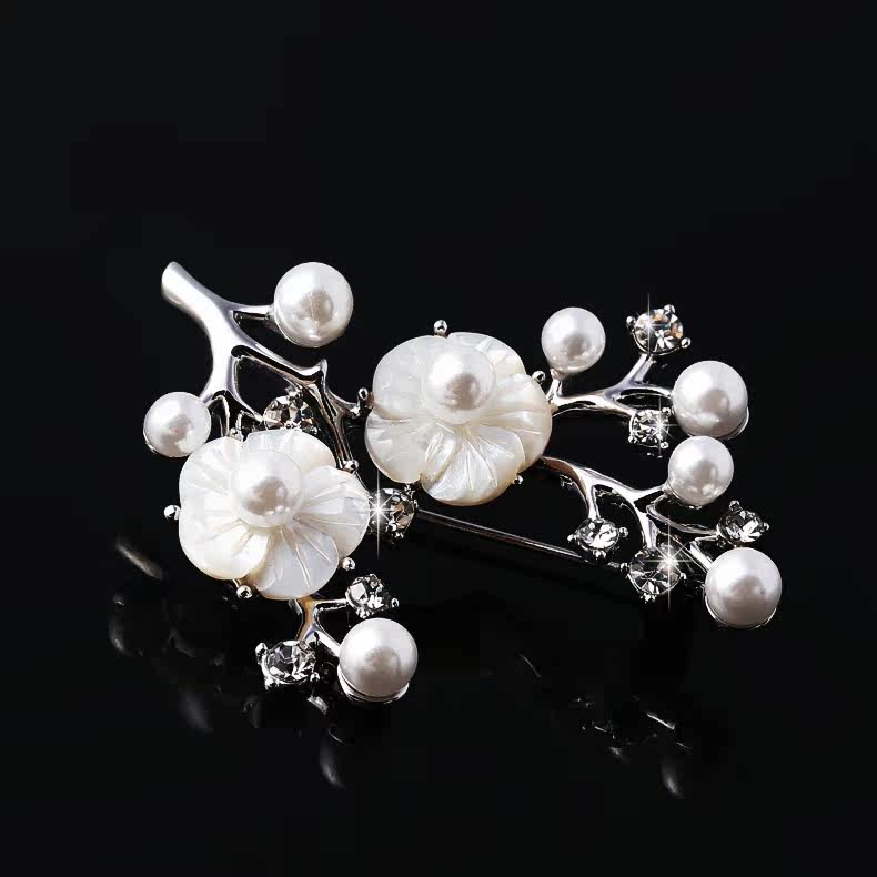 Broche femme LINGLADY en Zircon diamant - Ref 1174845 Image 3