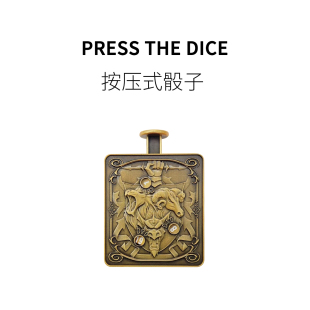 FUN HO/七合一创意解压手中玩具全金属EDC按压骰子办公室减压游戏