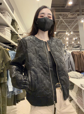 CK女士轻质修身保暖棉服外套