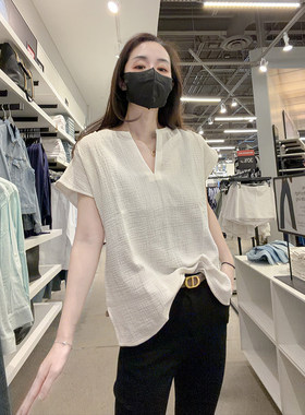 Calvin Klein CK女士新款时尚百搭柔软棉质宽松显瘦无袖T恤CW723